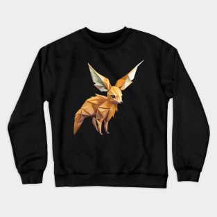 Fictional origami animal #21 Crewneck Sweatshirt